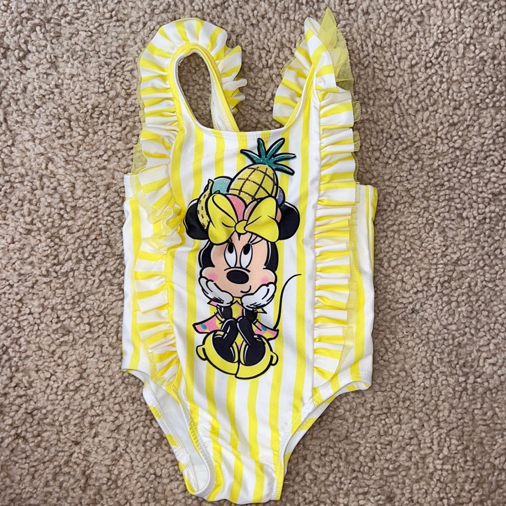 Disney baby Minnie Mouse 1 piece swimsuit